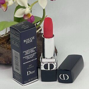 Dior Rouge Dior Couture Colour Refillable Lipstick - 647 Romance (Velvet) - NIB